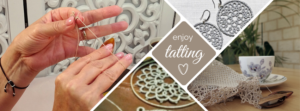 Autumn Leaves Square Doily – Free Shuttle Tatting Pattern